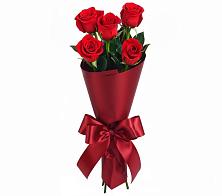 Букет 5 Красных роз Эдлесс Лав в Белогорье