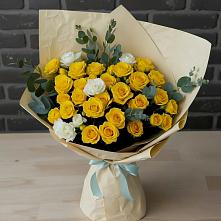 Букет цветов из:  Розы в Белогорье