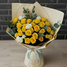 Букет цветов из:  Розы в Белогорье