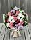 Букет цветов из: Альстромерии, Гвоздики, Розы и Хризантемы в Белогорье