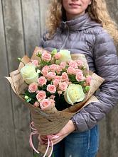 Букет цветов из:  Розы в Белогорье