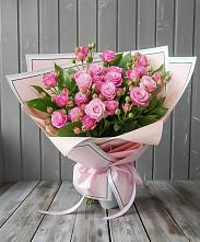 Букет Розовый кустик #REPLACE_PRED# Белогорье