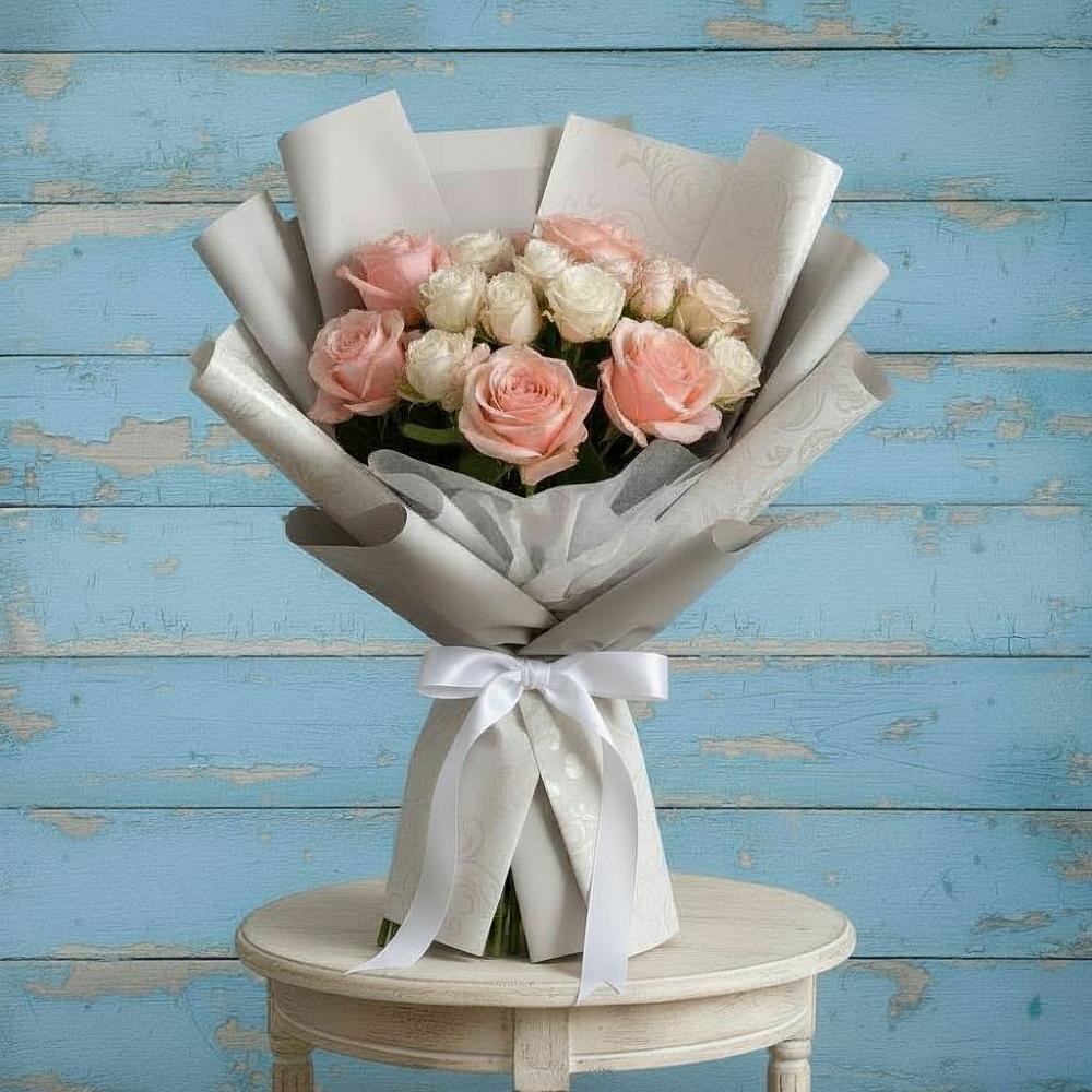 Букет цветов из: Розы в Белогорье