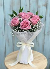 Букет цветов из:  Розы #REPLACE_PRED# Белогорье