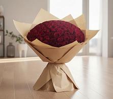 Букет 101 Красная роза в Белогорье