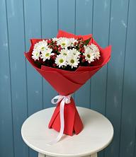 Букет цветов из:  Хризантемы в Белогорье