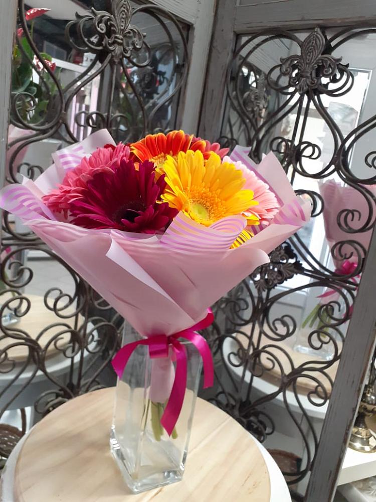 Букет цветов из: Герберы в Белогорье