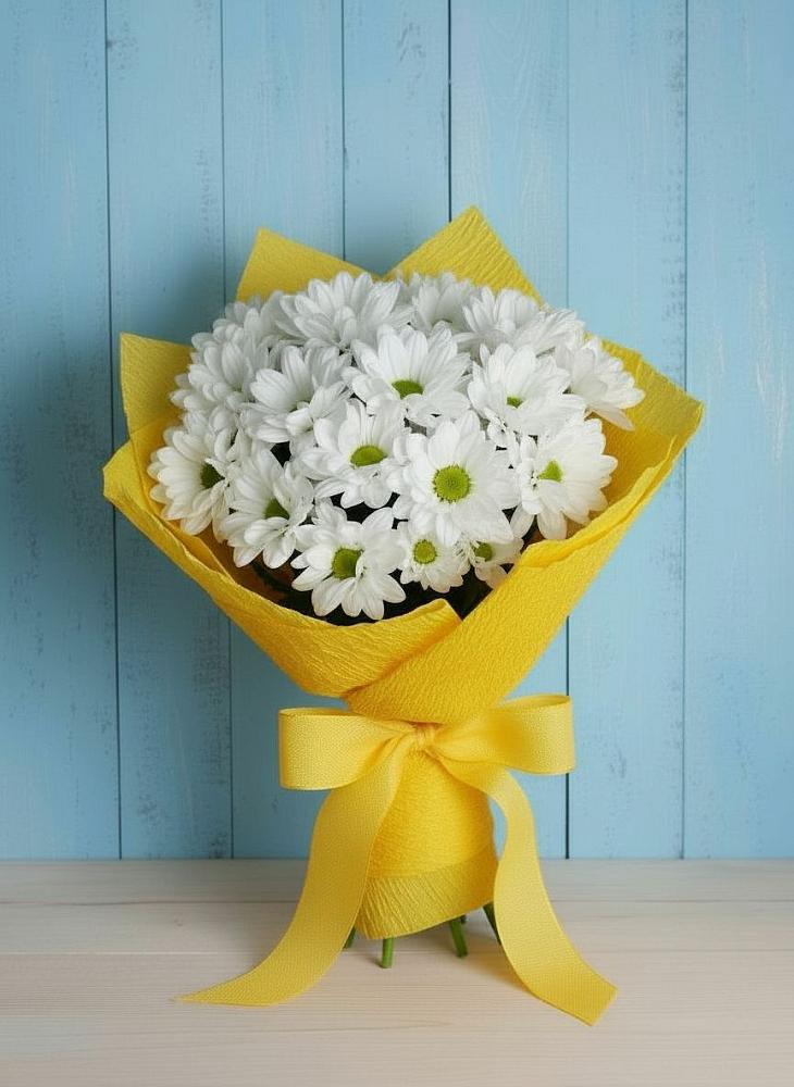 Букет цветов из: Хризантемы в Белогорье