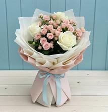 Букет цветов из:  Розы в Белогорье