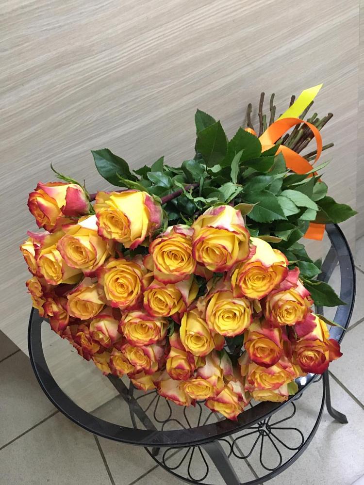 Букет Желтые розы в Белогорье