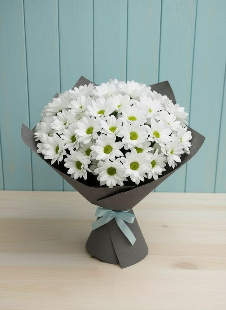 Букет цветов из: Хризантемы в Белогорье