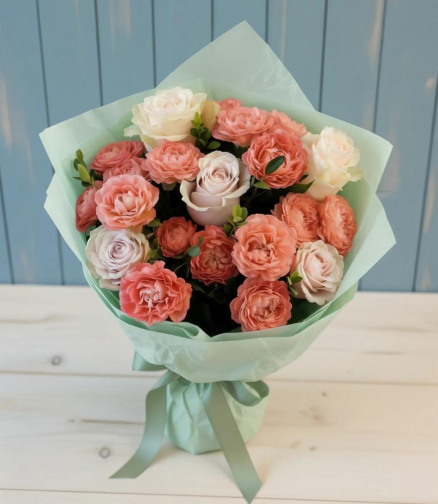 Букет цветов из: Розы в Белогорье