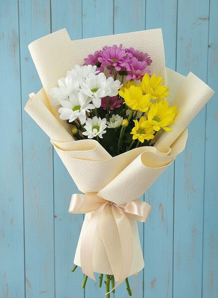 Букет цветов из: Хризантемы в Белогорье