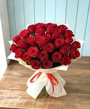Букет 29 Красных роз в Белогорье