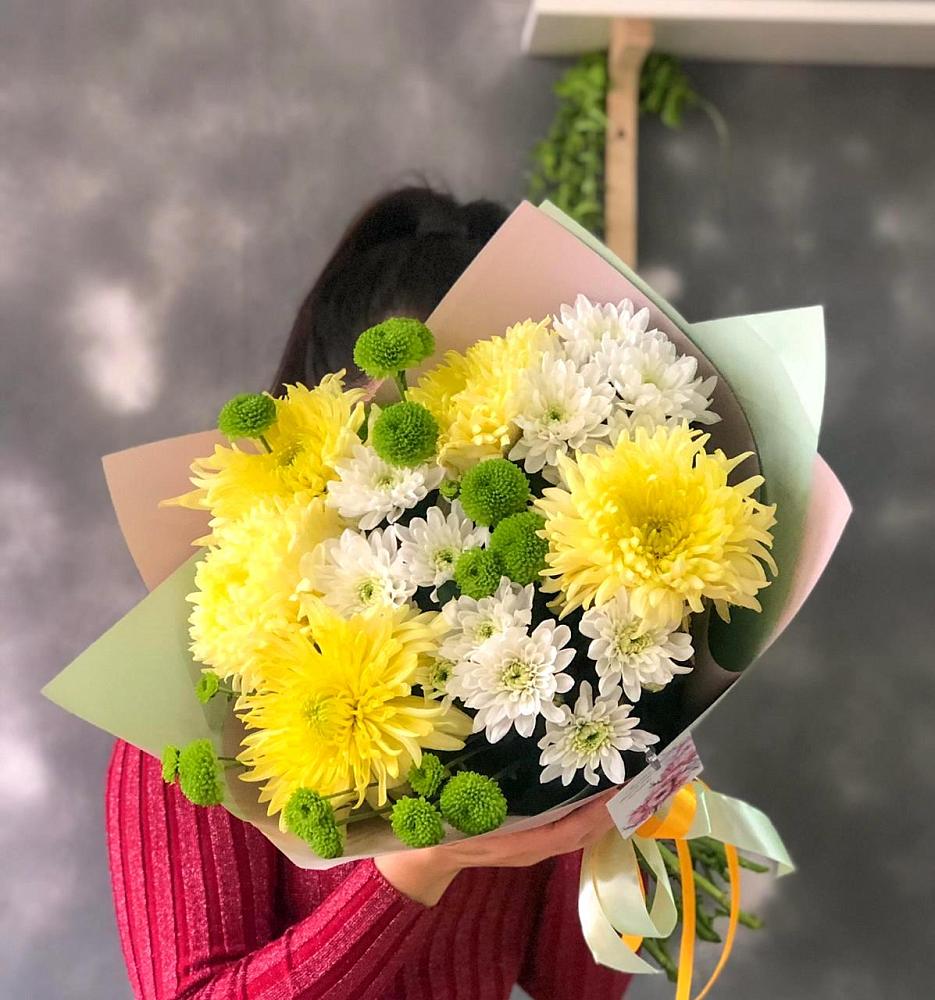 Букет цветов из: Хризантемы в Белогорье