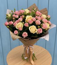 Букет цветов из:  Розы в Белогорье