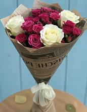 Букет цветов из:  Розы в Белогорье