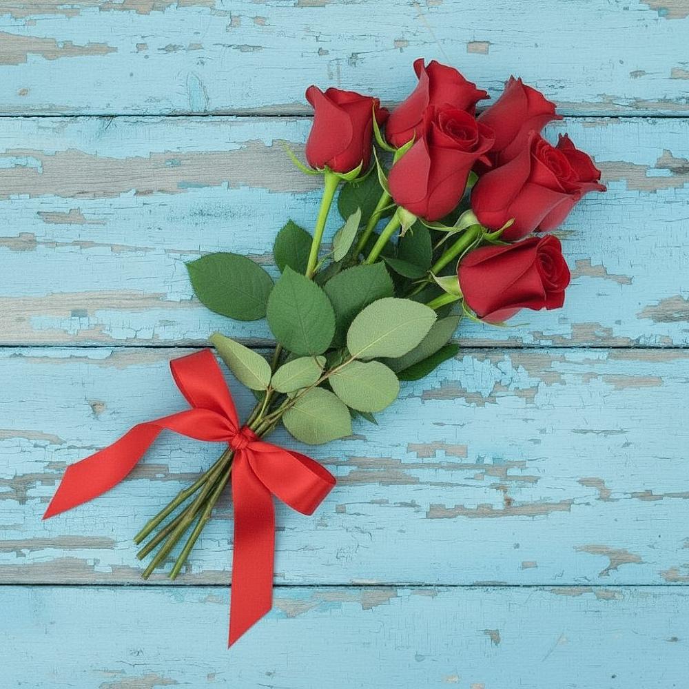 Букет Красные розы в Белогорье