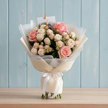 Букет цветов из:  Розы в Белогорье