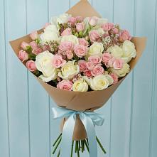 Букет цветов из:  Розы в Белогорье
