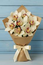 Букет цветов из:  Орхидеи и Розы в Белогорье